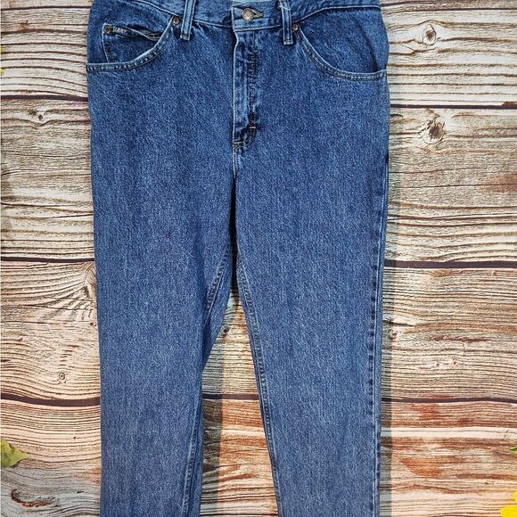 Lee jeans men's 33X30" blue regular fit  pre-owned - Picture 1 of 4